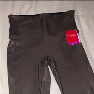 Spanx Faux Leather Leggings